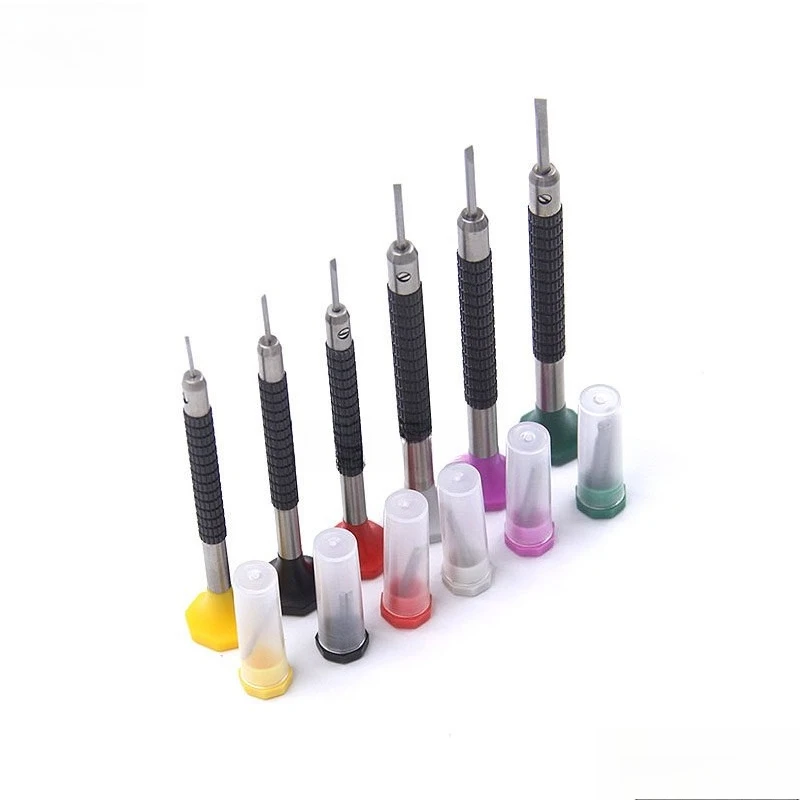 Equipped with A Six Piece Set of Screwdrivers, Rigid Flathead Screws, and Watch Repair Tools
