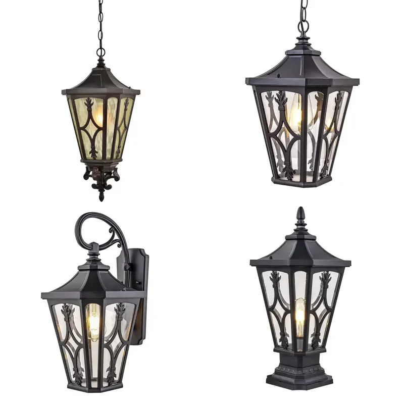 for  Waterproof Modern Outdoor Landscape Villa Ceiling Light Manufacturer Price