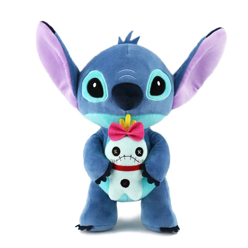 Cute Disney Stitch Plush Doll Toys 20-25CM Anime Lilo&Stitch Stuffed Plushs Stich Plush Dolls Kids Birthday Gift Toys  Kawaii