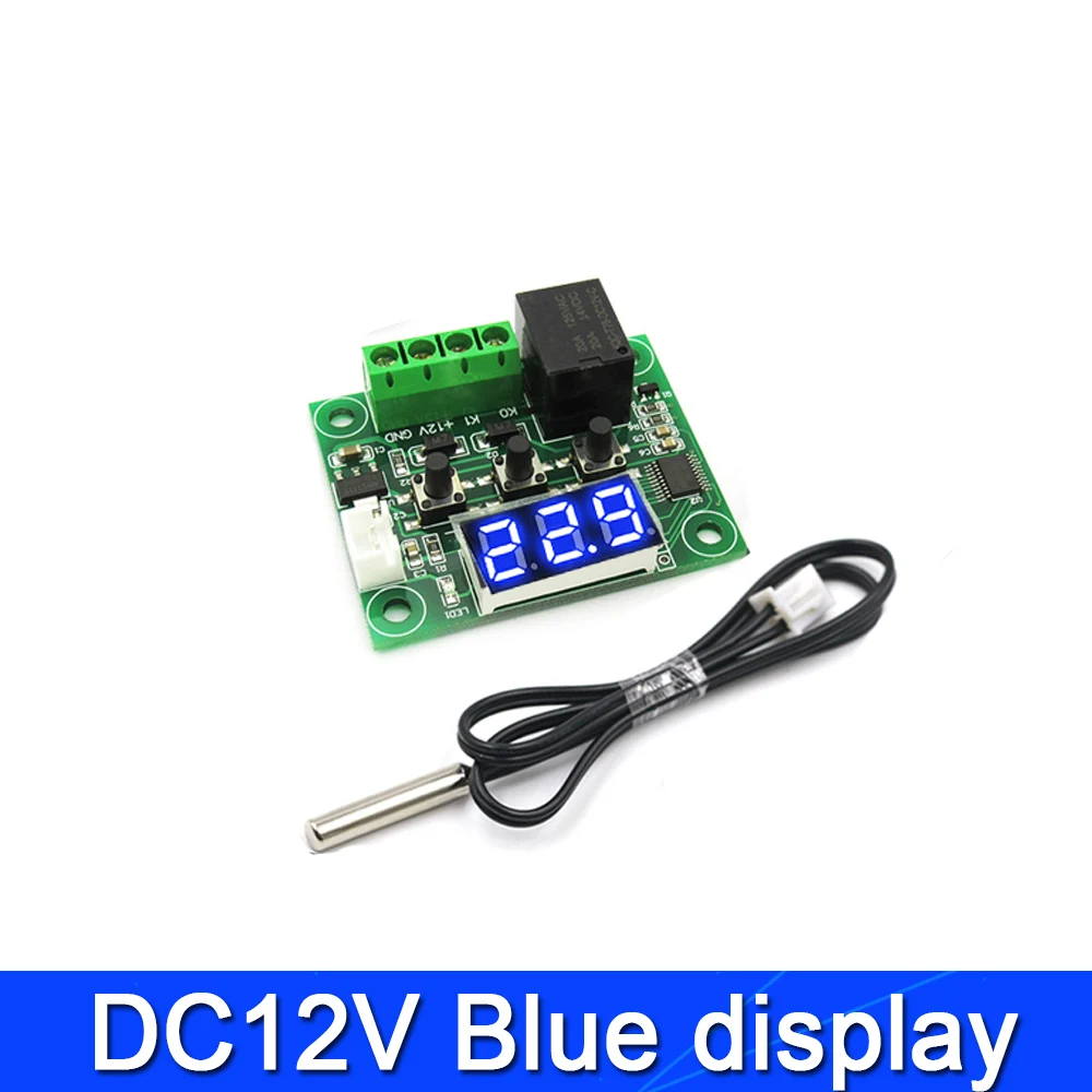 W1209 DC 5V 12V heat cool temp thermostat temperature control switch temperature controller thermometer thermo controller