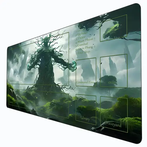 Imagen 2 del producto Tapete de juego Magic Card Trading, alfombrilla de ratón de diseño divertido, alfombrilla de ratón para jugador, alfombrilla de escritorio de oficina para juego de trabajo, Mini PC, portátil, alfombra bonita