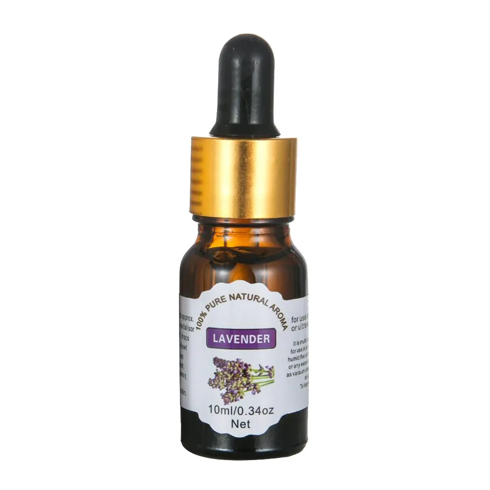 

10Ml Pure Lavender Essential Oil Water-Soluble for Humidifier Aromatherapy Diffuser Air Quality Improvement Home Office Car
