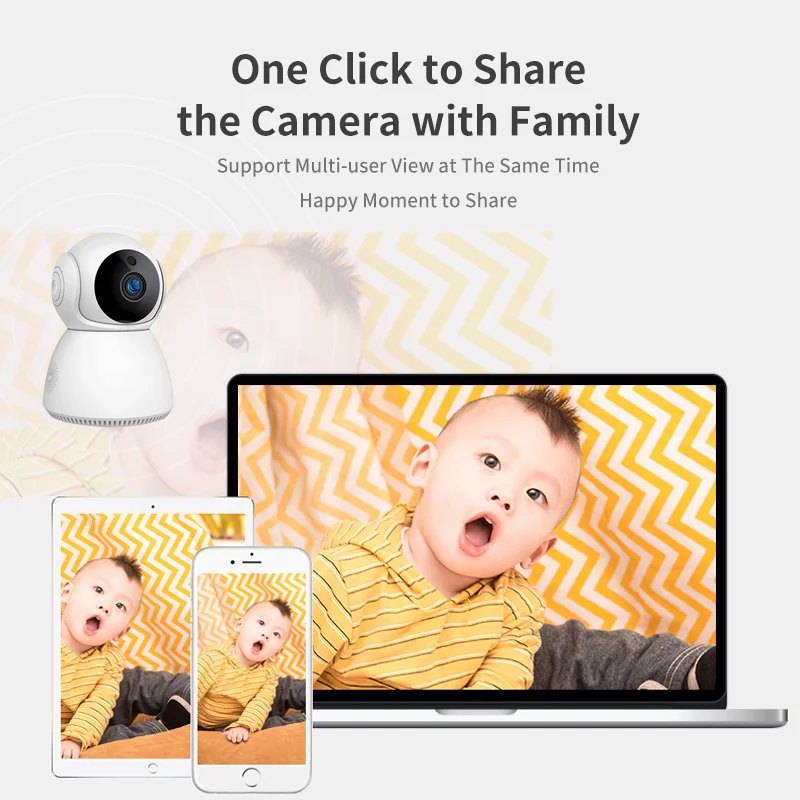 Kamera IP WiFi 1080P untuk Kea - Home Security Land ulasan dan harga