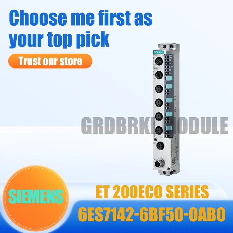 

Новый оригинальный модуль цифрового вывода SIMIENS 6ES7142-6BF50-0AB0 ET200ECO PN 8DO 24V DC 0.5A