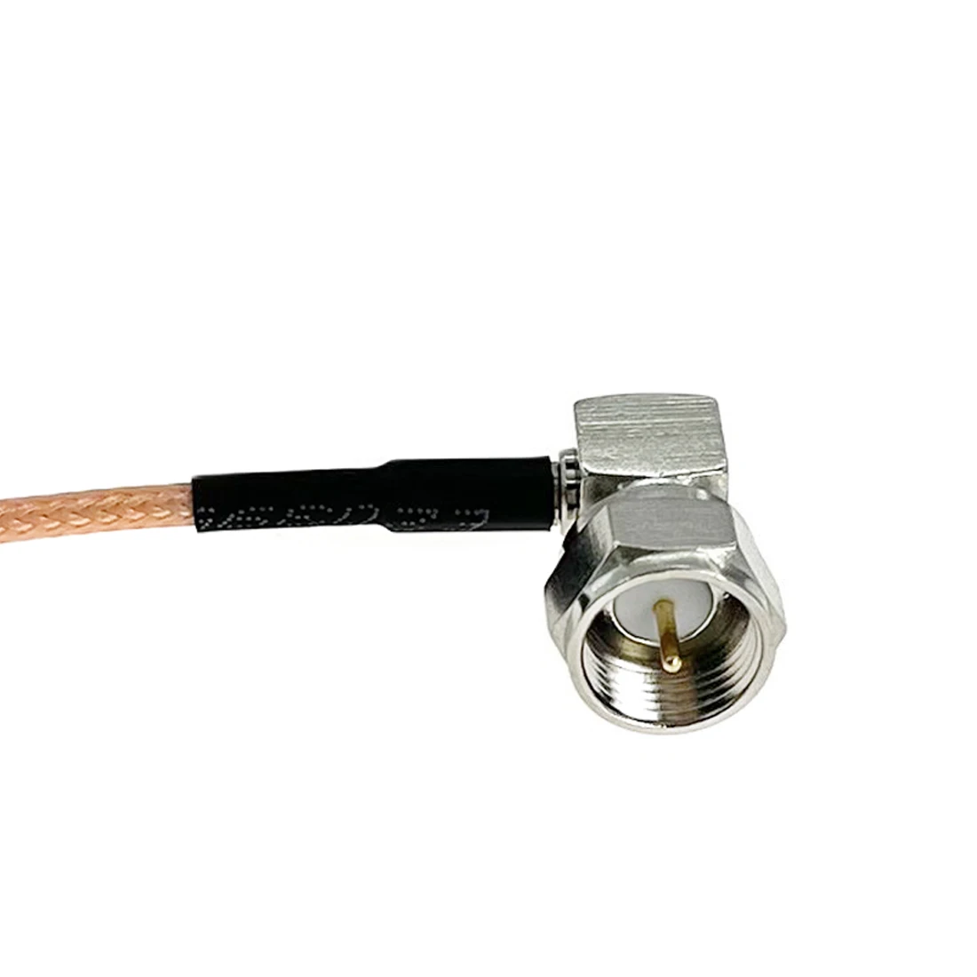 F Male Right Angle to SMB Female RA 90-Degree Pigtail Cable Adapter RG179 15cm/30cm/50cm/100cm NEW Wholesale 75Ohm