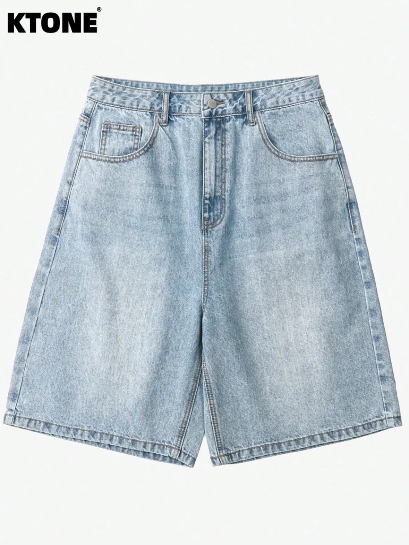 

Летние свободные синие джинсовые шорты для мужчин, неэластичные, повседневные, с расслабленной талией, комфортные, мягкие, однотонные, для ежедневной носки.