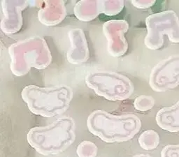 

Милые мультяшные 3D-наклейки из фетра в виде кошачьих крыльев, кавайные декоративные стикеры из флокированной ткани, декоративные наклейки для телефона и ноутбука своими руками