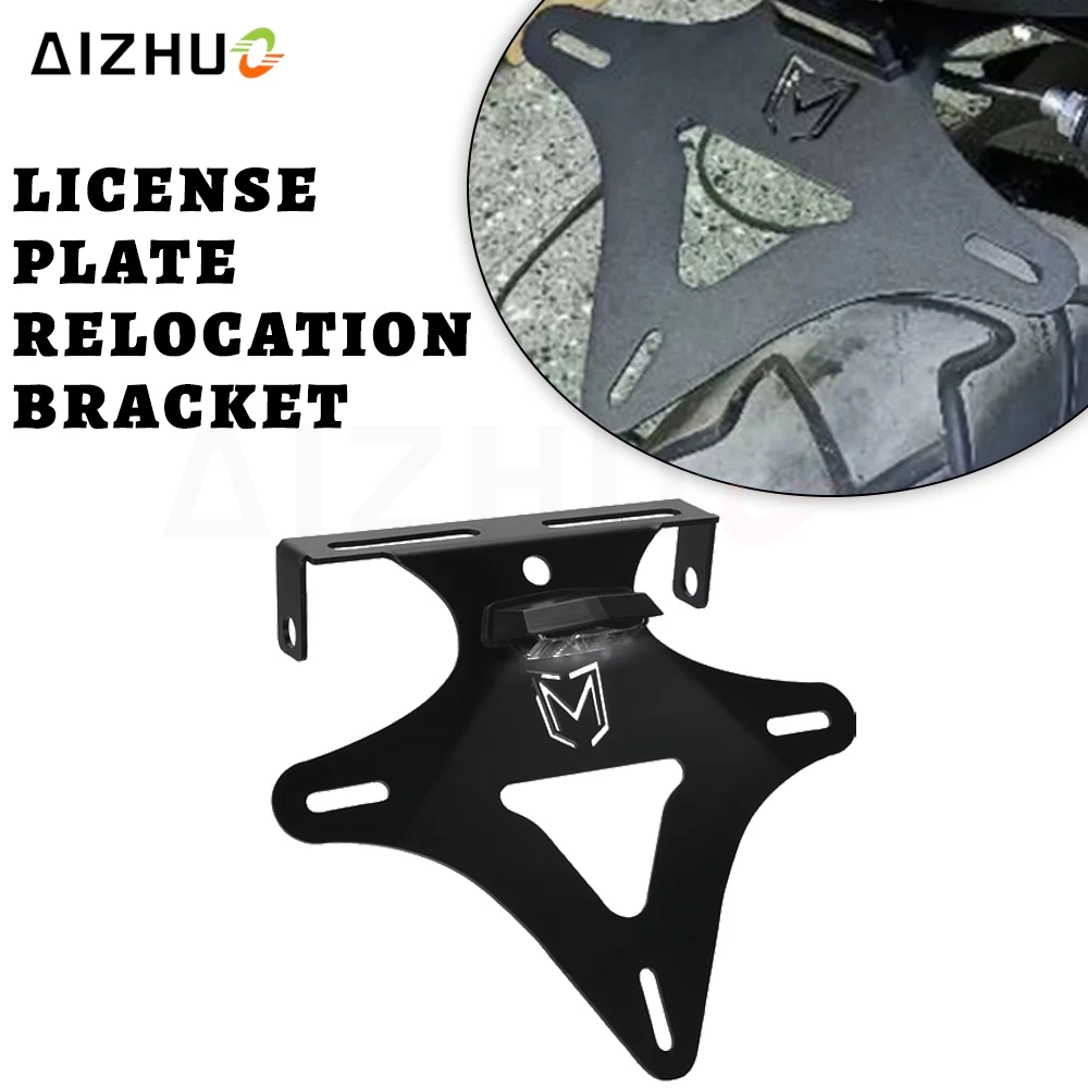 

For CFMOTO 450MT 450 MT 450SR 450SS 800NK 450NK 450CLC 250 CLC License Plate Holder Bracket Rear Tail Tidy Fender Eliminator Kit