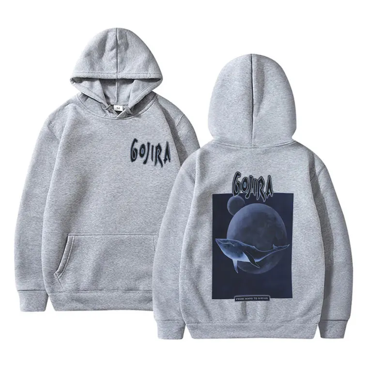 French Metal Band Gojira From Mars To Sirius Graphic Hoodies Vintage Fashion Cotton Hoodie Fashion Gothic Oversize Hoodie Unisex