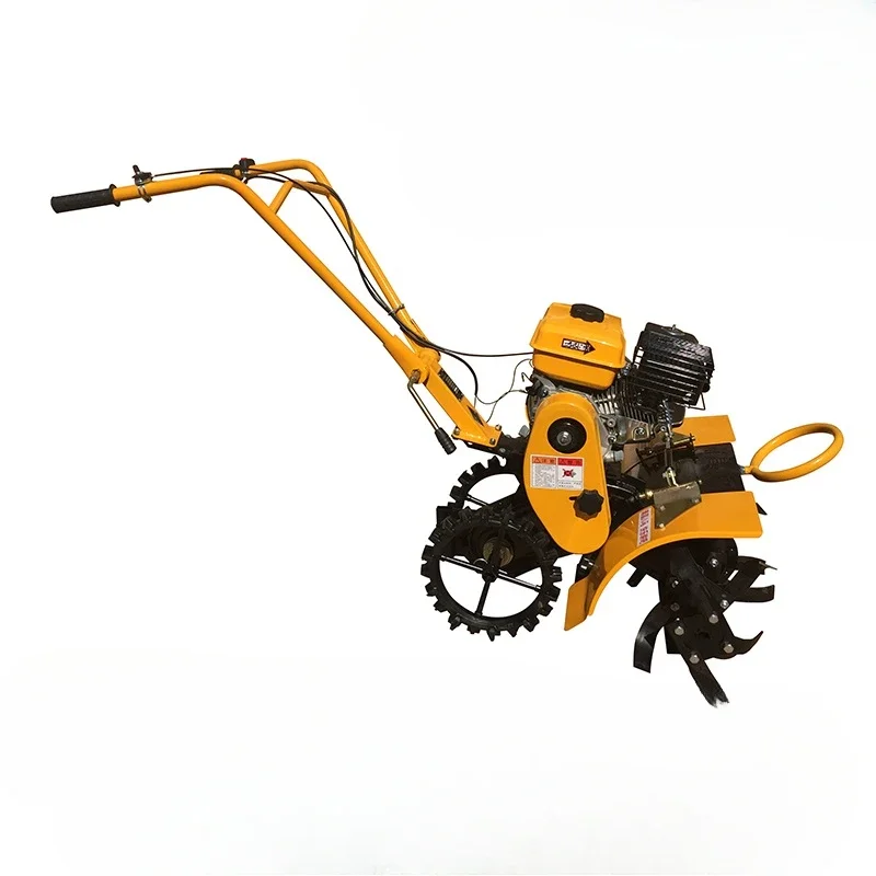 

New four-wheel drive micro-tiller, plowing machine, paddy field household rotary tiller, weeding and soil tilling machine, ridge