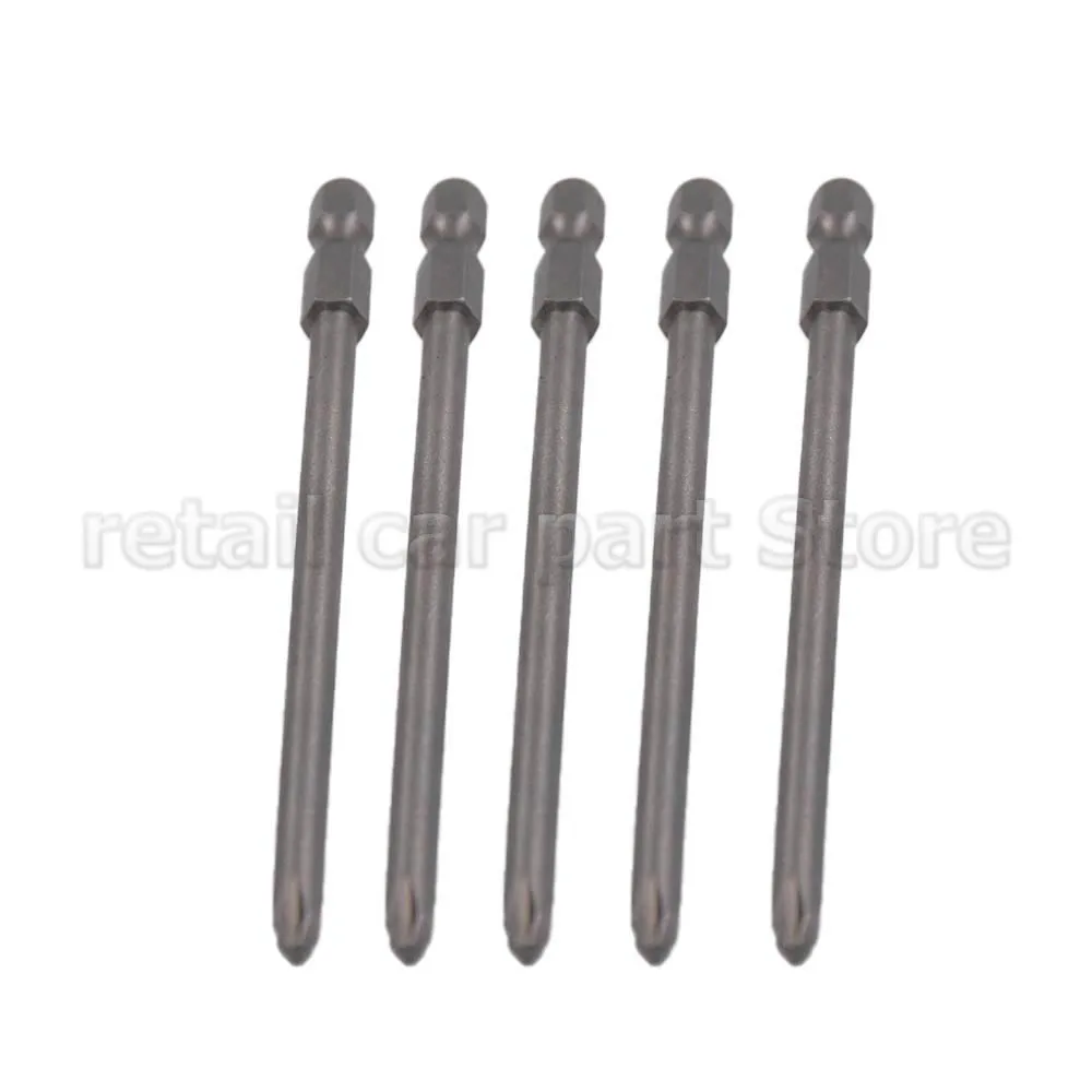 5x Long 116mm FOR HILTI PH2 FOR SMD 57 MAGAZINE Magnetic Cross Head Electric Screwdriver Bit Screw Cap Bolt Tools