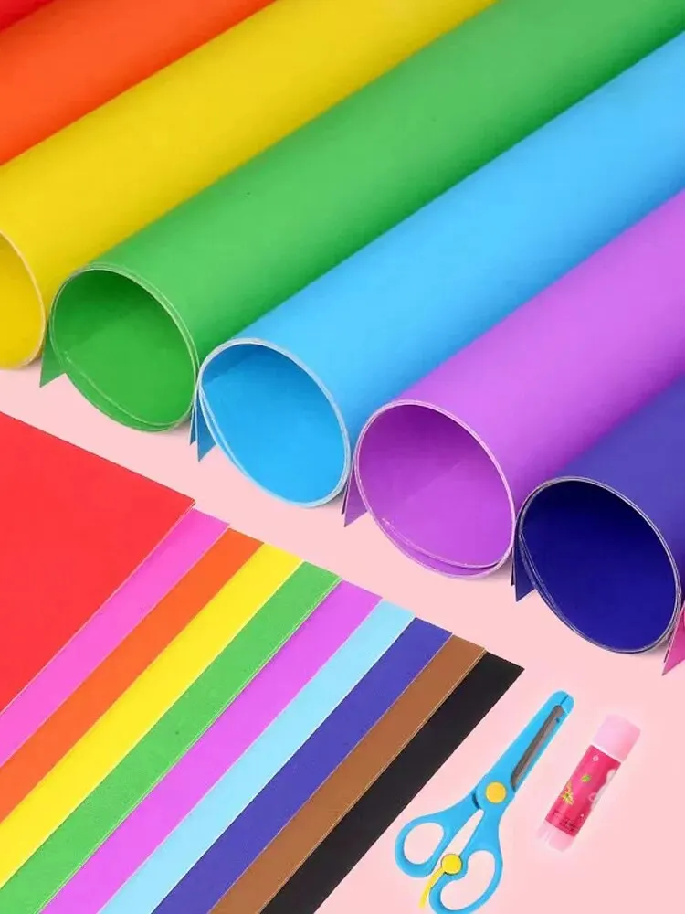 Paquete de 60 hojas para artes y Arafts, Impresión de cartón de Color, materiales de producción de papel hechos a mano, embalaje para pintura y AR