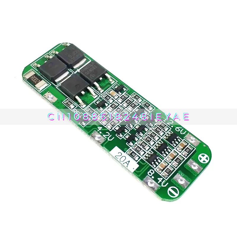 3 Strings 11.1V 12V 12.6V 18650 Lithium Battery Protection Board, Can Start The Electric Drill 20A Current