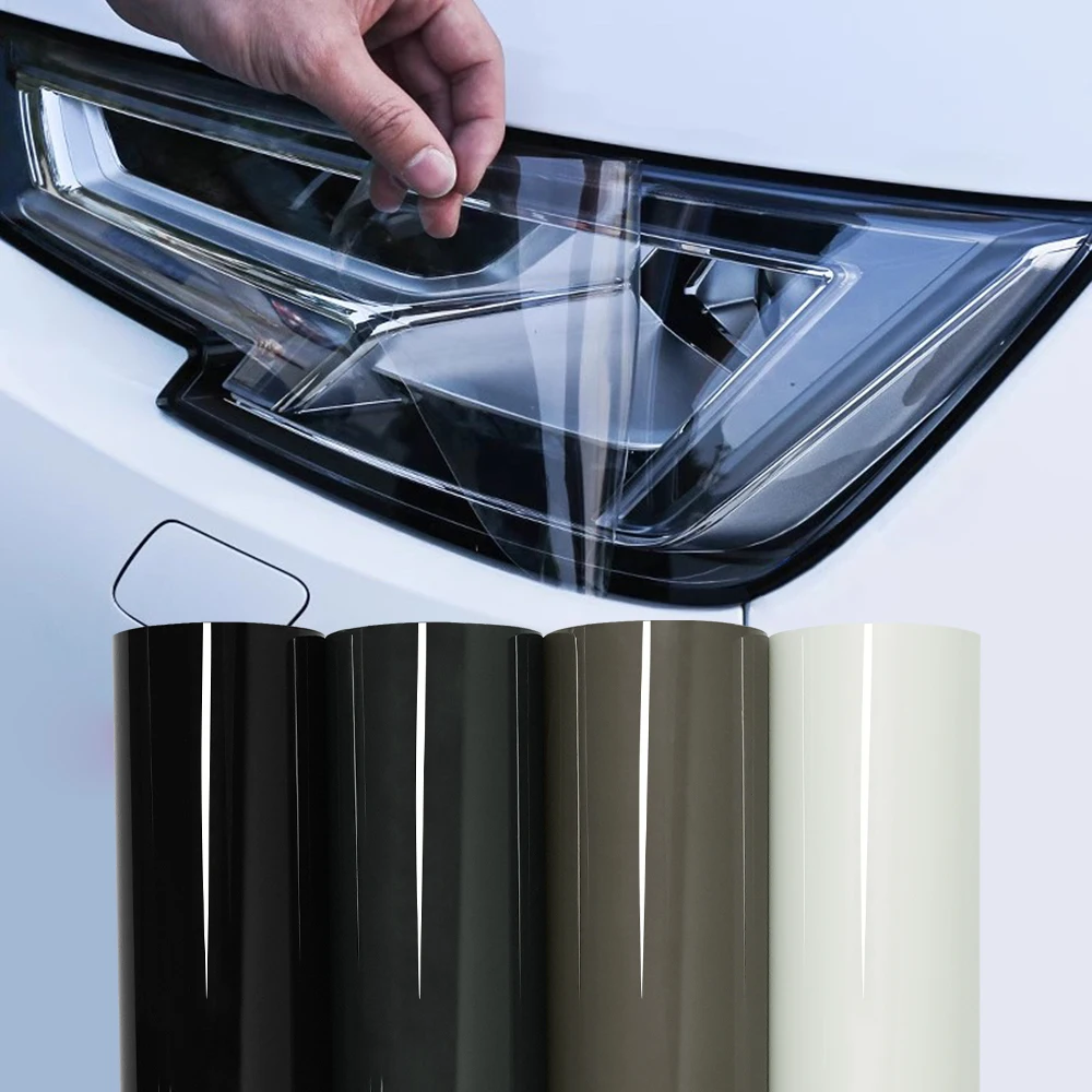 30cm de largura tph farol do carro luz traseira folha vinil adesivo capa auto vinil envoltório cobrindo filme acessórios automóveis decoração