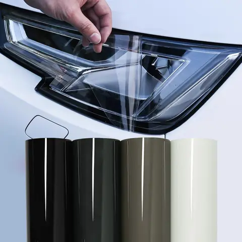 30cm Wide TPH Car Headlight Taillight Light Vinyl Sheet Sticker Cover Auto Vinyl Wrap Covering Film Auto Accessories Decoration