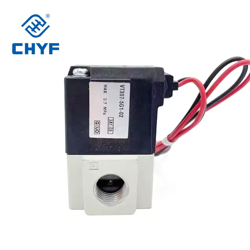 

Pneumatic Solenoid Valv VT307-5D1/5DZ1/5G1Z/5GS/6G1Z-01/02-F 3/2