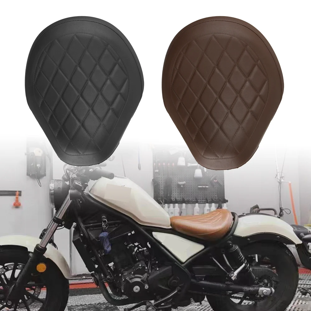 For Honda CM1100 CMX1100 2021 2022 2023 2024 Front Driver Solo Seat Motorcycle Driver Cushion Cover Motor Synthetic Leather Seat