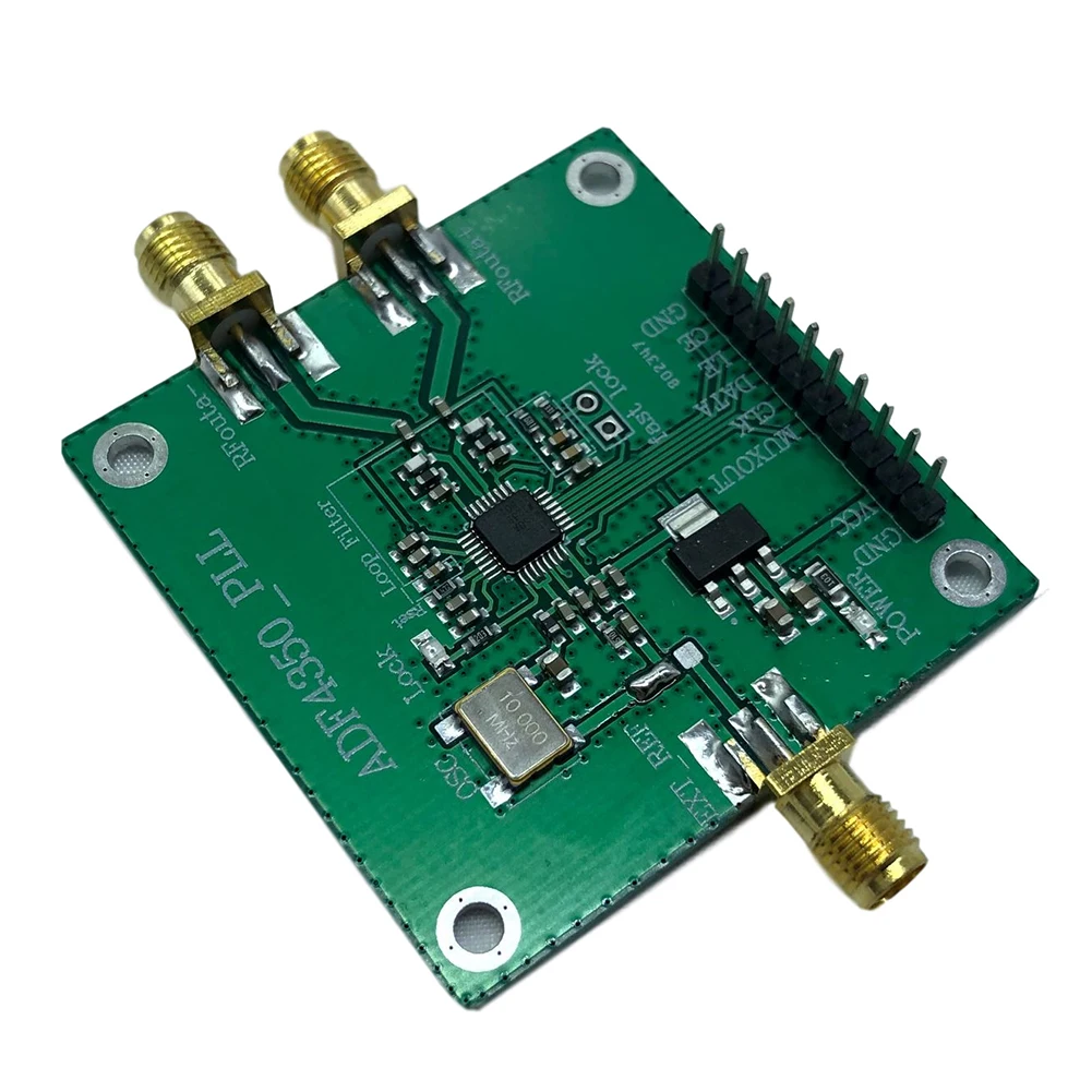 1pc ADF4350 RF Signal Source Module Broadband Signal Source Module Synthesizer 137M-4.4GHz RF POWER PLL Module