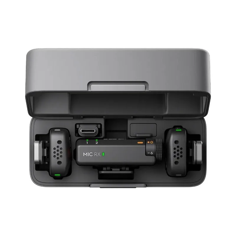 Mini Wireless Noise Reduction Lavalier Microphone Live Broadcast Mobile Phone Recording Compatible with DJI