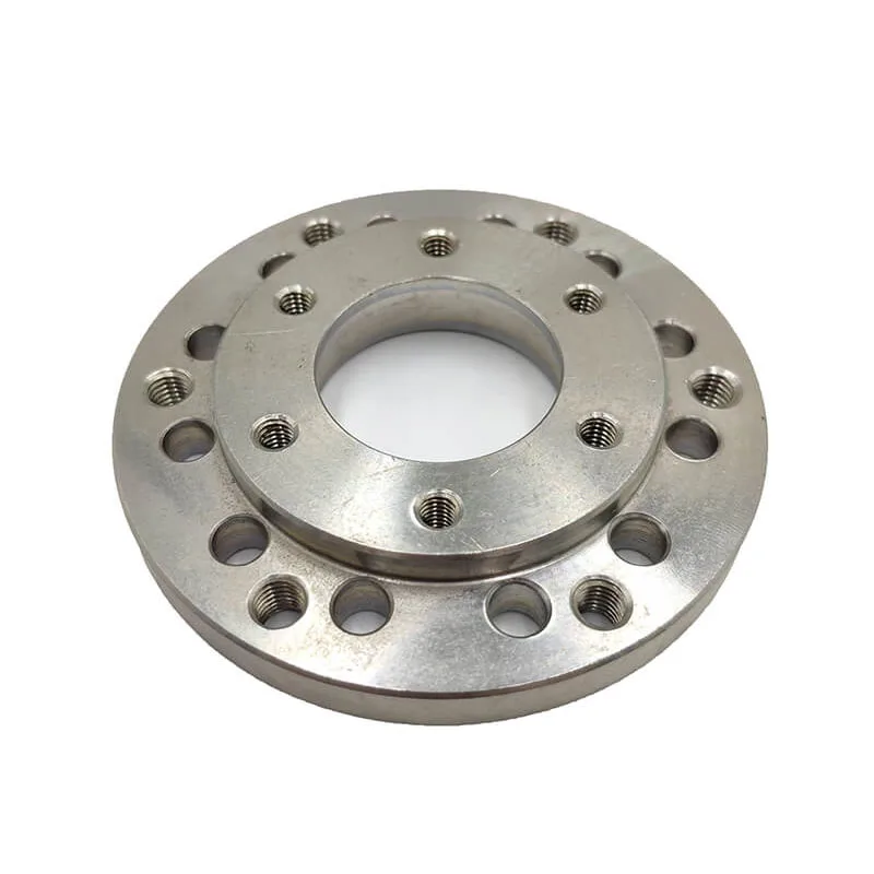 CNC machining custom stainless steel aluminum alloy multi-screw hole precision flange CNC turning machining