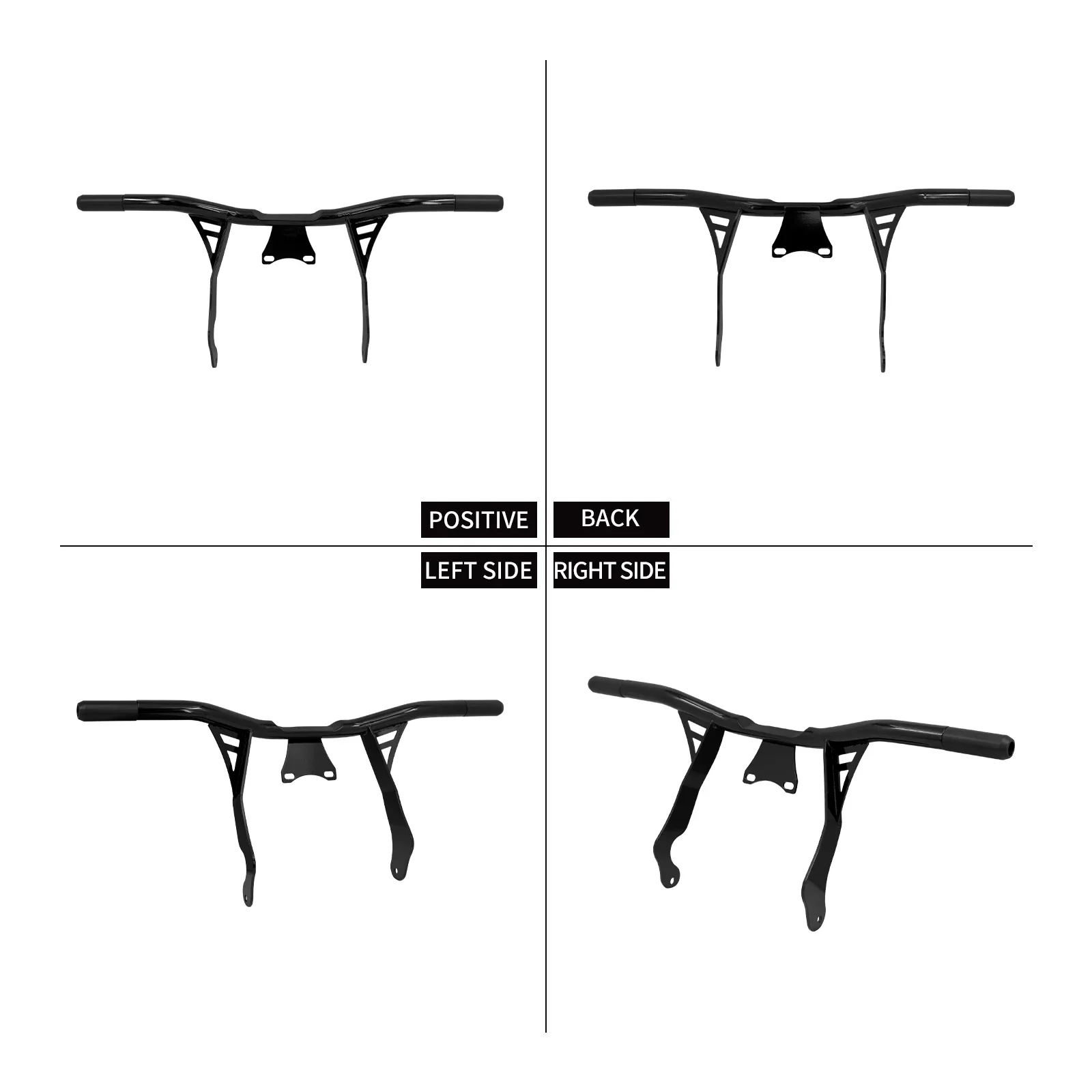 Motorcycle Highway Engine Guard Falling Protection Front Crash Bar For Harley Touring Street Glide Road Glide FLHR FLHT 14-2023