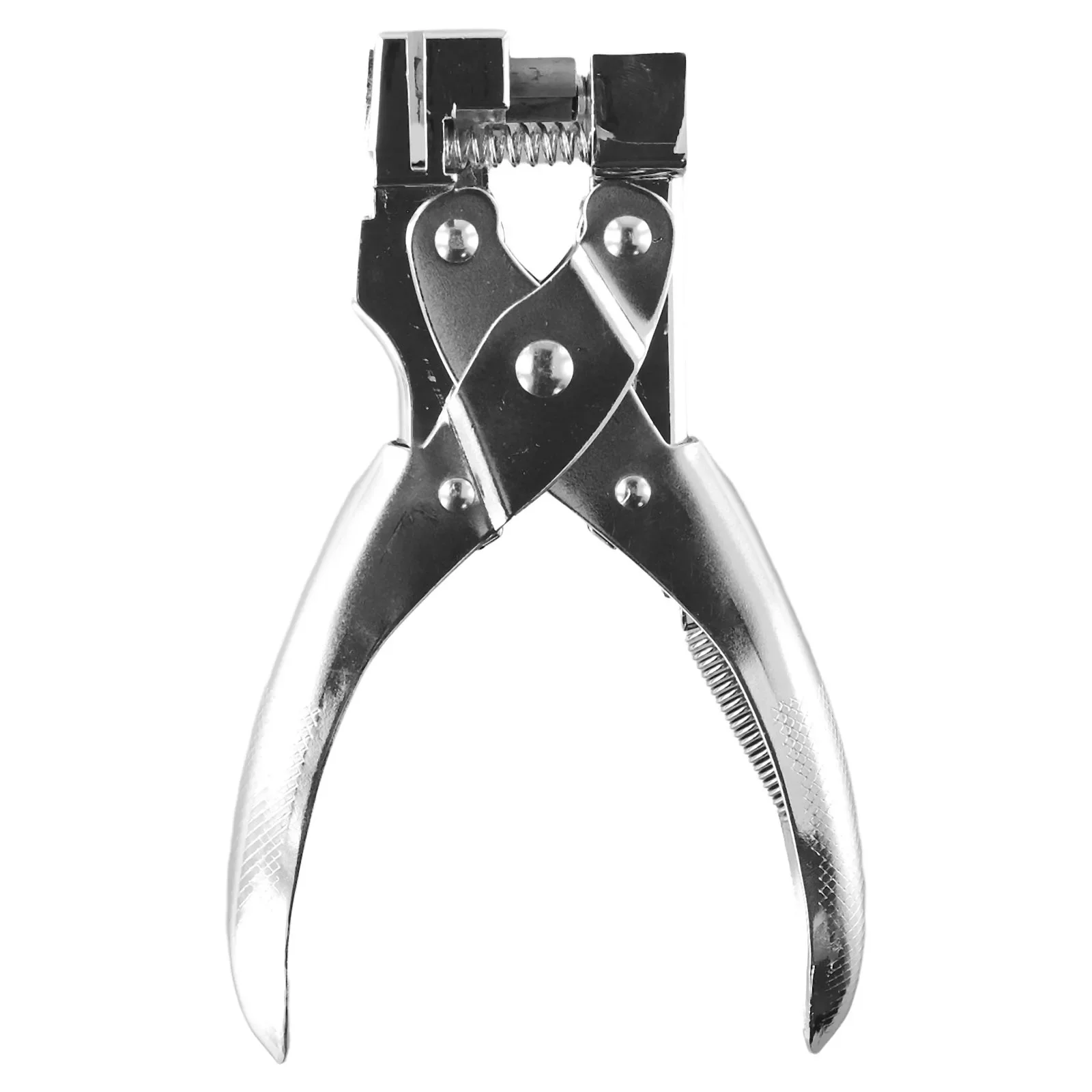 PVC Card T-Shape Hole Puncher 2mm 300*100*60mm Non-slip Handle Design Silver Without Burrs Zinc Alloy Brand New