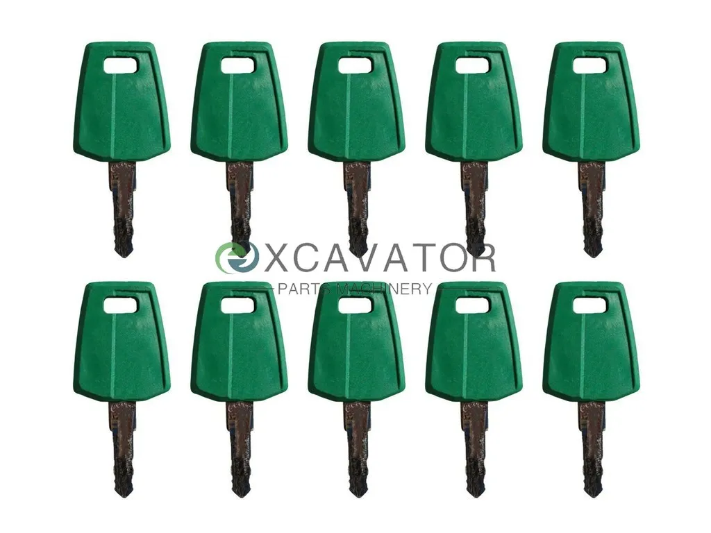 10pc 11444208 C001 Ignition Key For Volvo Heavy Equipment Wheel Loader