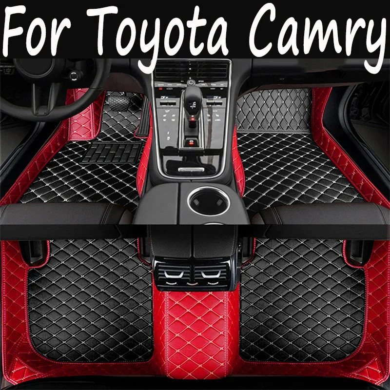 

Автомобильные коврики для Toyota Camry Daihatsu Altis XV40 2006 ~ 2011, прочные кожаные коврики, напольный коврик, аксессуары для защиты от грязи домашних животных 2007