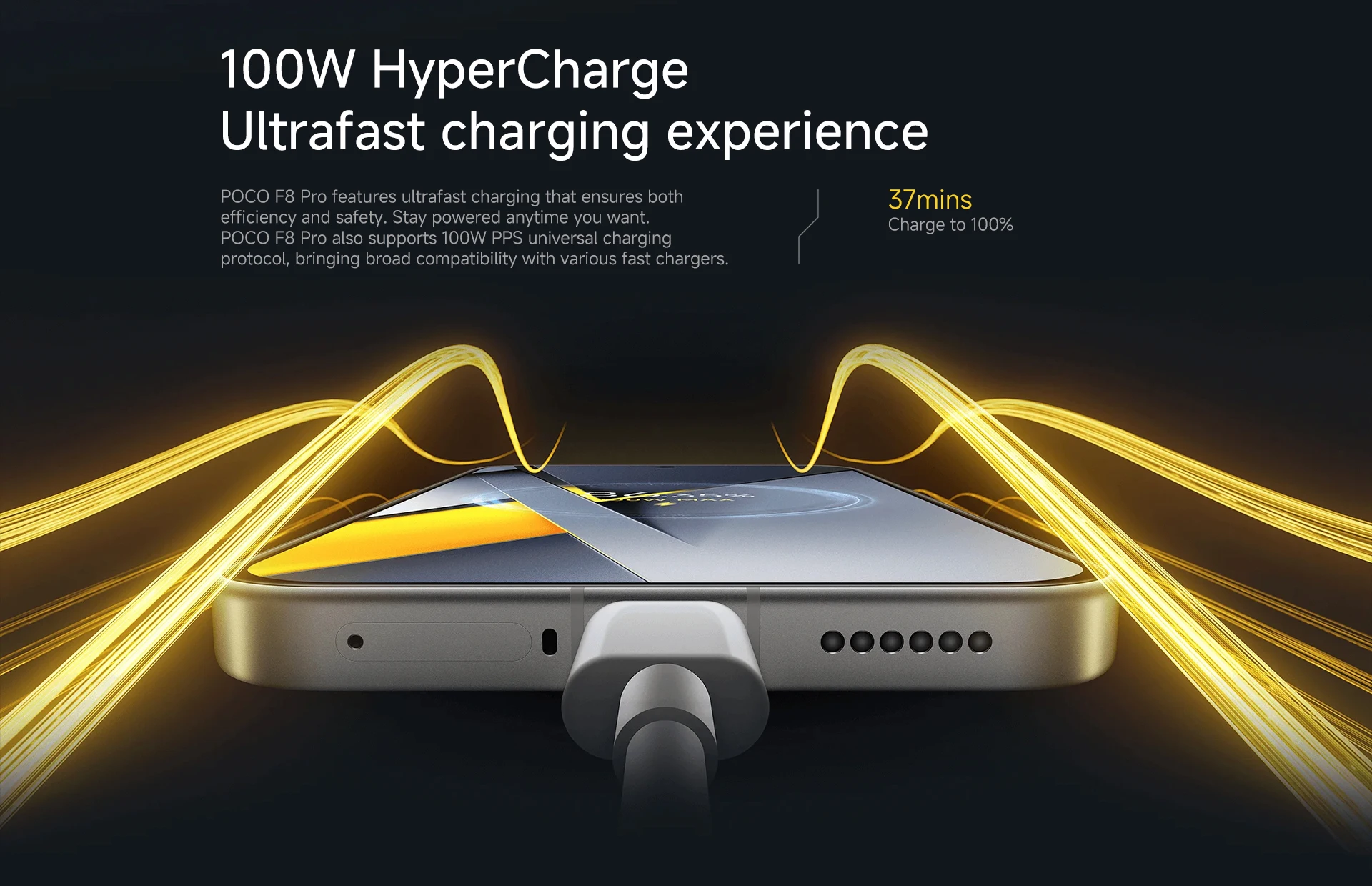 Original POCO F8 Pro Global Version 5G Smartphone Snapdragon 8 Elite 6.59" AMOLED Display 50MP 6210mAh Battery 100W HyperCharge