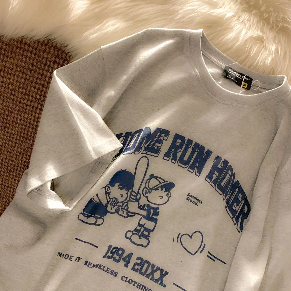 男性と女性のための半袖Tシャツ,ヴィンテージ,グラフィック,カジュアル,ハラジュク,ボーイフレンドスタイル,ゴシック,夏