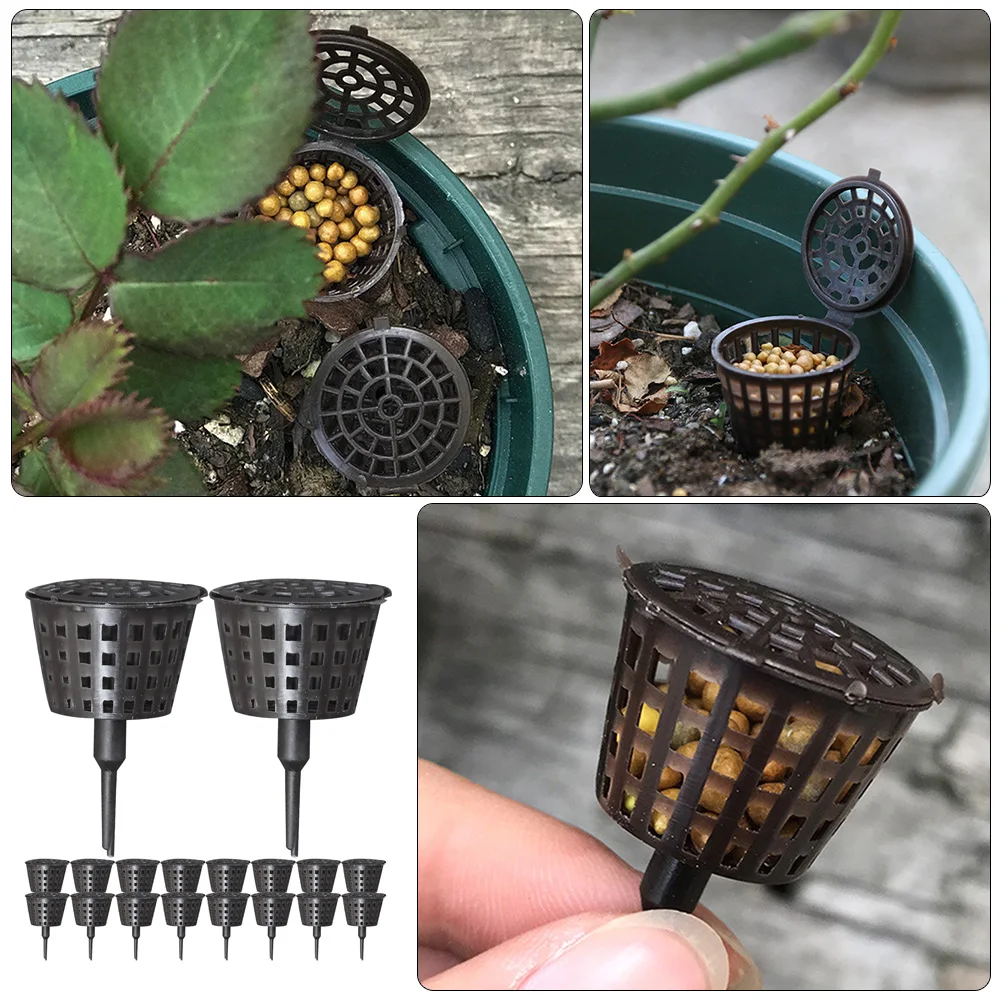 

bonsai fertilizerFertilizer Box Plastic Bonsai Box Mini Planting Baskets Cover Box