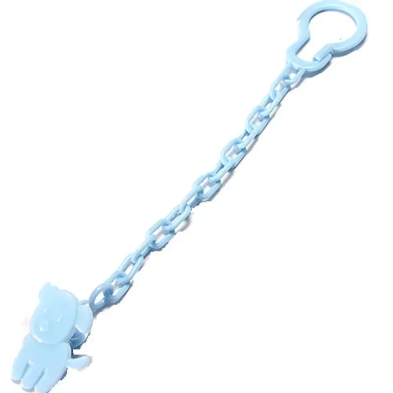 Bebê Silicone Anti-Gota Chupeta Cadeia, Conforto, Plástico