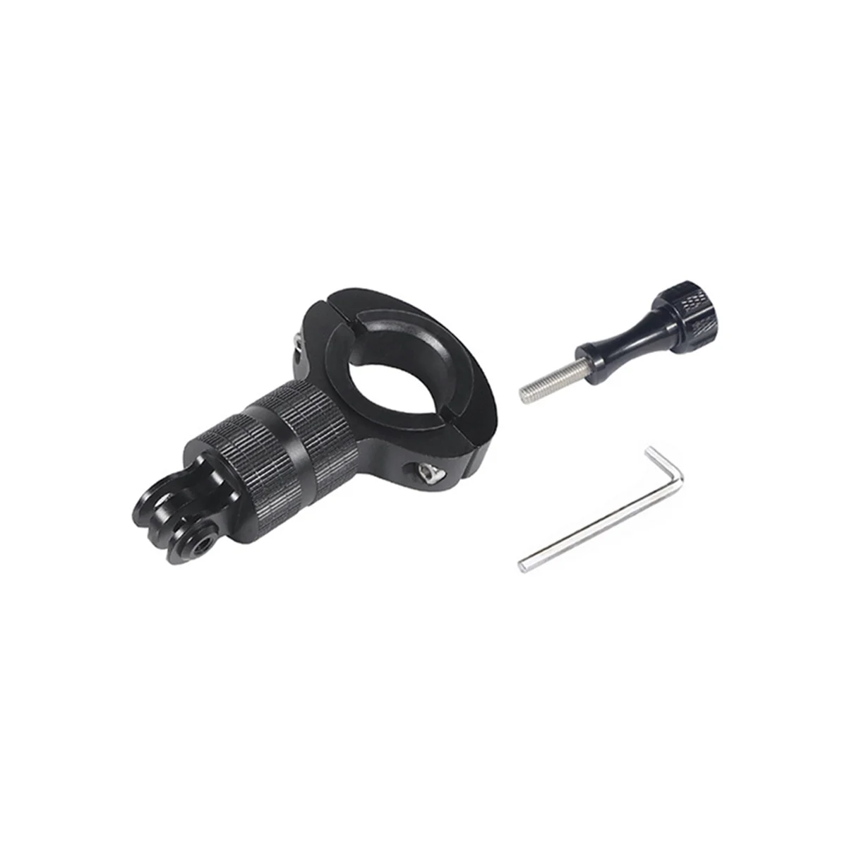 Rotativa Clipe Amortecimento Câmera, Anti-Vibração, Regulando Diâmetro do Tubo, Bicicleta Fixa Clipe, B, 360 °, Adequado para GoPro