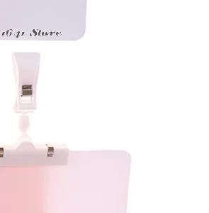 Single Piece Merchandise Display Sign Holder Clip for Fruit Price Tag, Resilient Whiteboard Clip