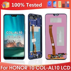 5.84''For HUAWEI Honor 10 For Honor10 COL-AL10 With Fingerprint LCD Display Touch Screen Digitizer Assembly Replacement