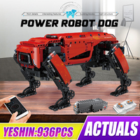 Technical Robot Toys The RC Motorized Boston Dynamics Big Dog Model AlphaDog Building Blocks Bricks Toys for Kid Christmas Gifts
