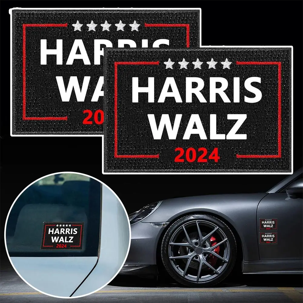 Harris Walz 2024 Stickers,2 Pc Support Kamala Harris Bumper Vinyl Tim Car Walz Presidential Campaign Decal 2024 Stickers S1o1