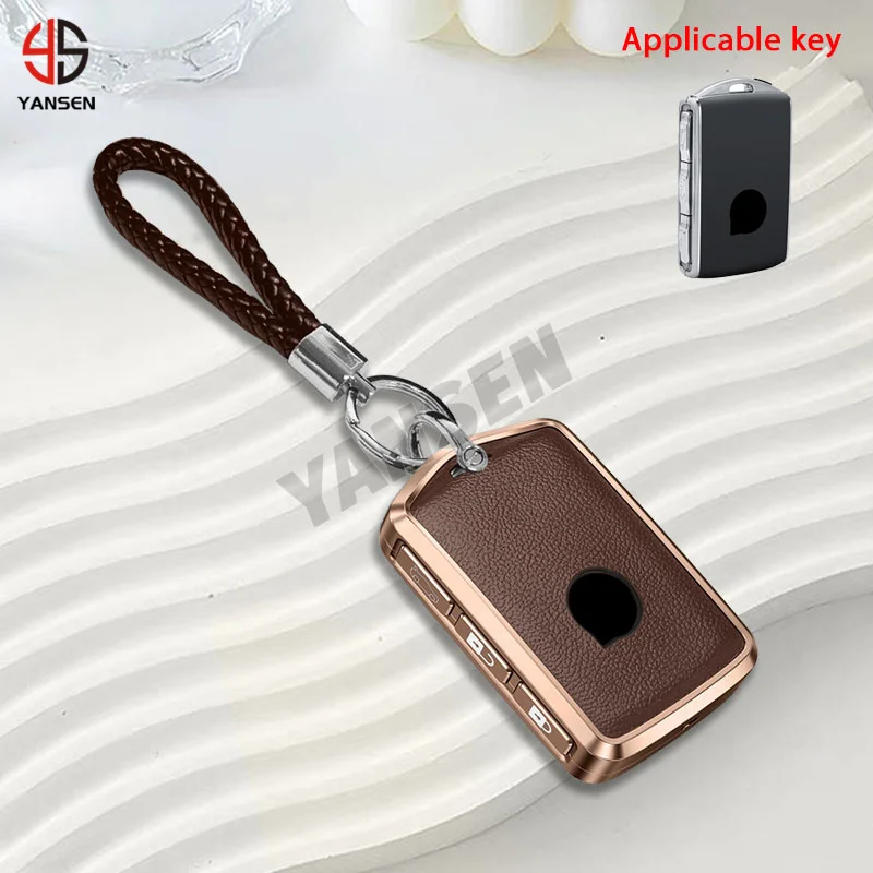 

2024 Fashion Car Key Case Cover For Volvo S60 S90 XC40 XC60 XC90 V60 V90 T6 T8 Key ring Auto Protection Accessaries