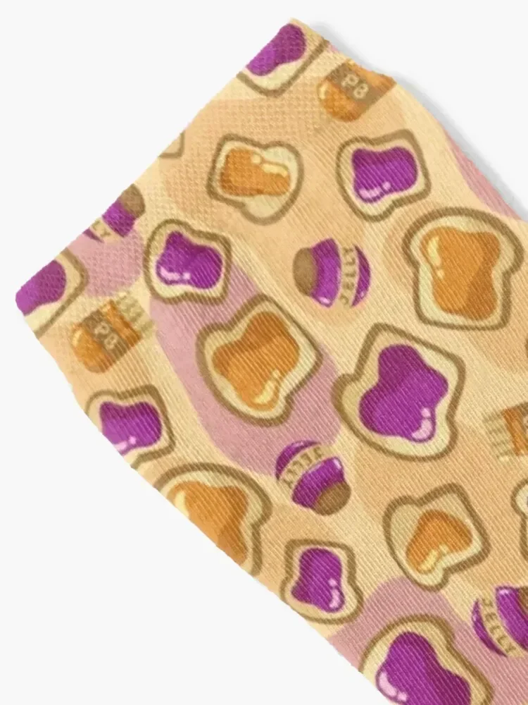 Peanut Butter & Jelly Socks christmass gift Stockings man Lots winter Boy Socks Women's