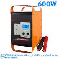 400W 12V 24V Battery Charger Universal 400AH Car Battery Charger Charging for Truck Car Water Dry Lead Acid 12v Lithium Battery