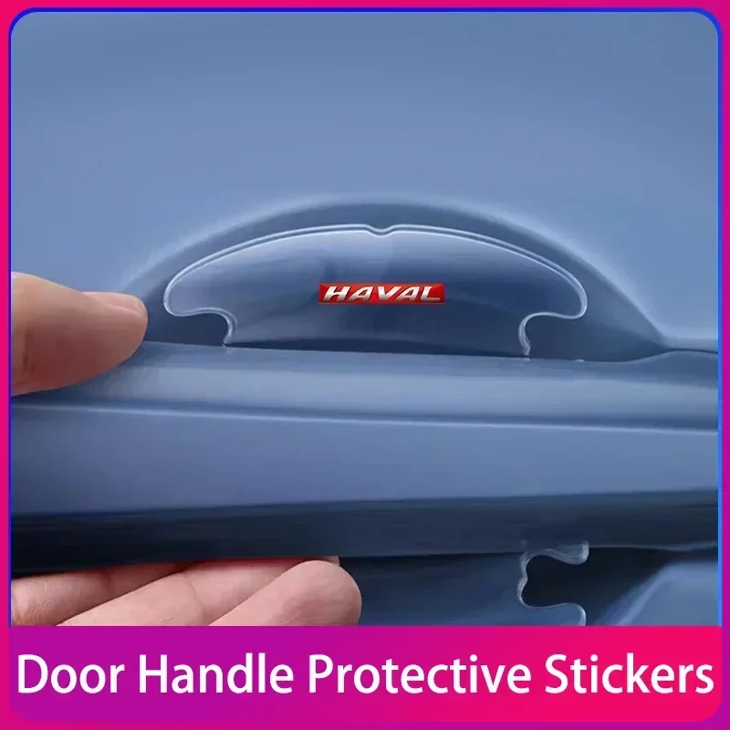 

Car door handle anti-collision strip protection strip Accessories For Haval H6 M6 H2S H4 H7 H5 H8 H9 H1 F5 F7X Car Accessories