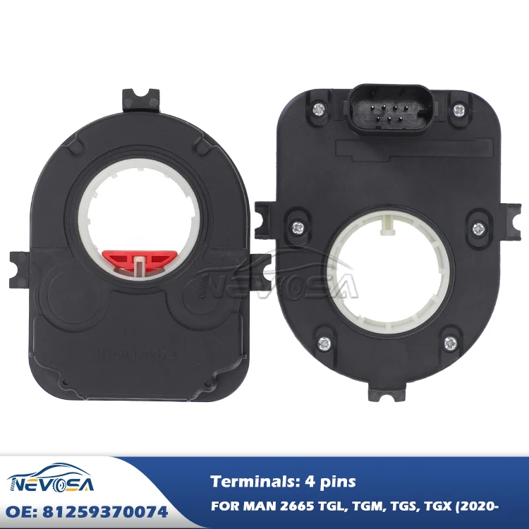 Nevosa 81259370074 0265019178 4 Pins 12V Truck Angle Sensor Steering Wheel Position Sensor for MAN TGL, TGM, TGS, TGX TP