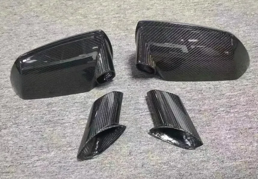 Real Carbon Fiber Replacement Side Door Mirror Cover For Lamborghini Huracan LP610 LP580 EVO