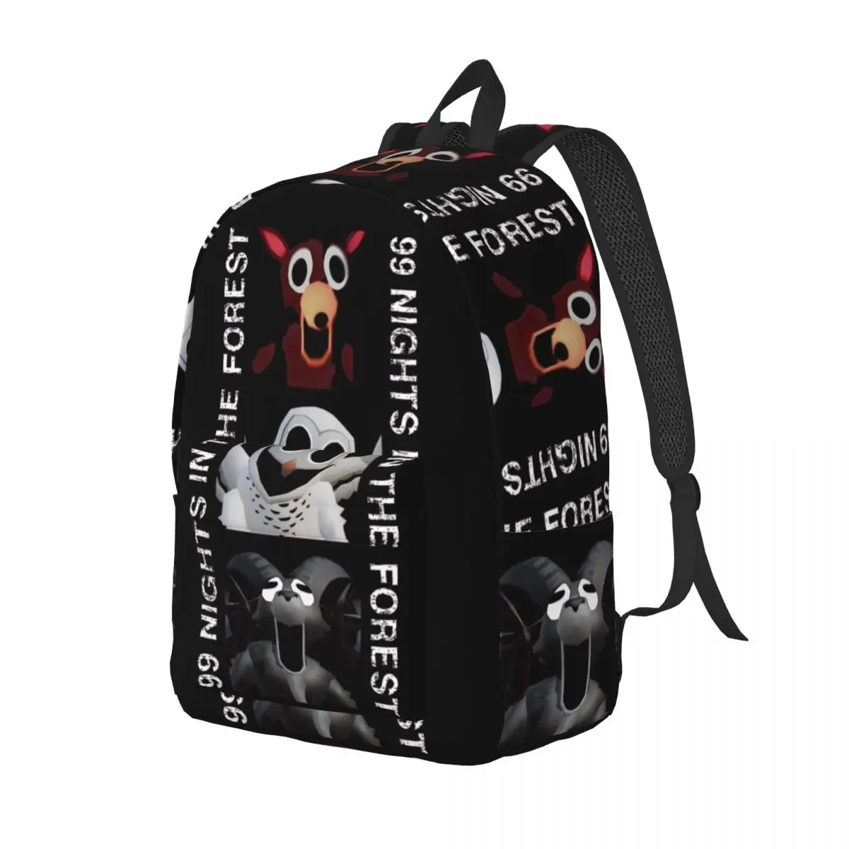99-Nights The Deer In Forest Backpack for Men Women Teenage Student Work Daypack Survival Game Laptop Computer Canvas Bags Sport