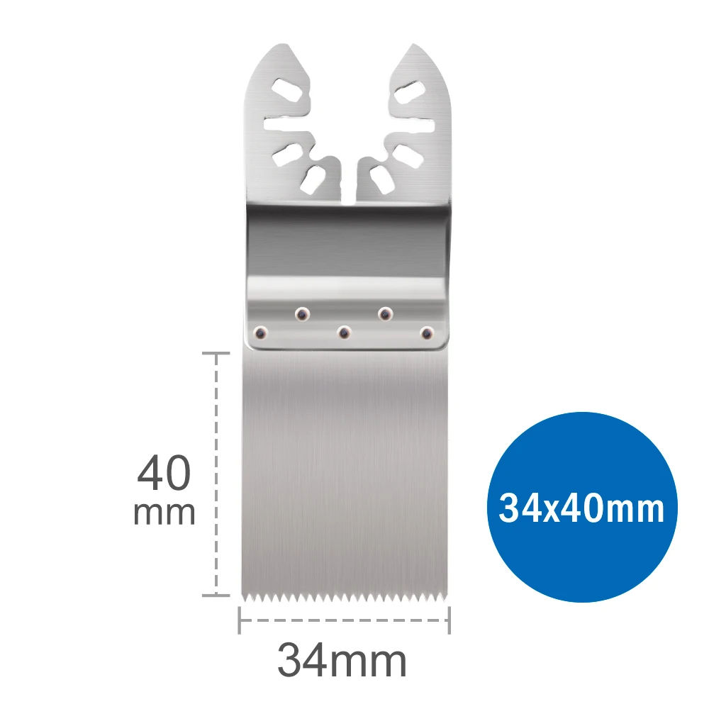 CMCP 1/5/10pcs 34mm Oscillating Saw Blades Stainless Steel Multitool Blades Quick Release Saw Blades For Wood Metal Plastic