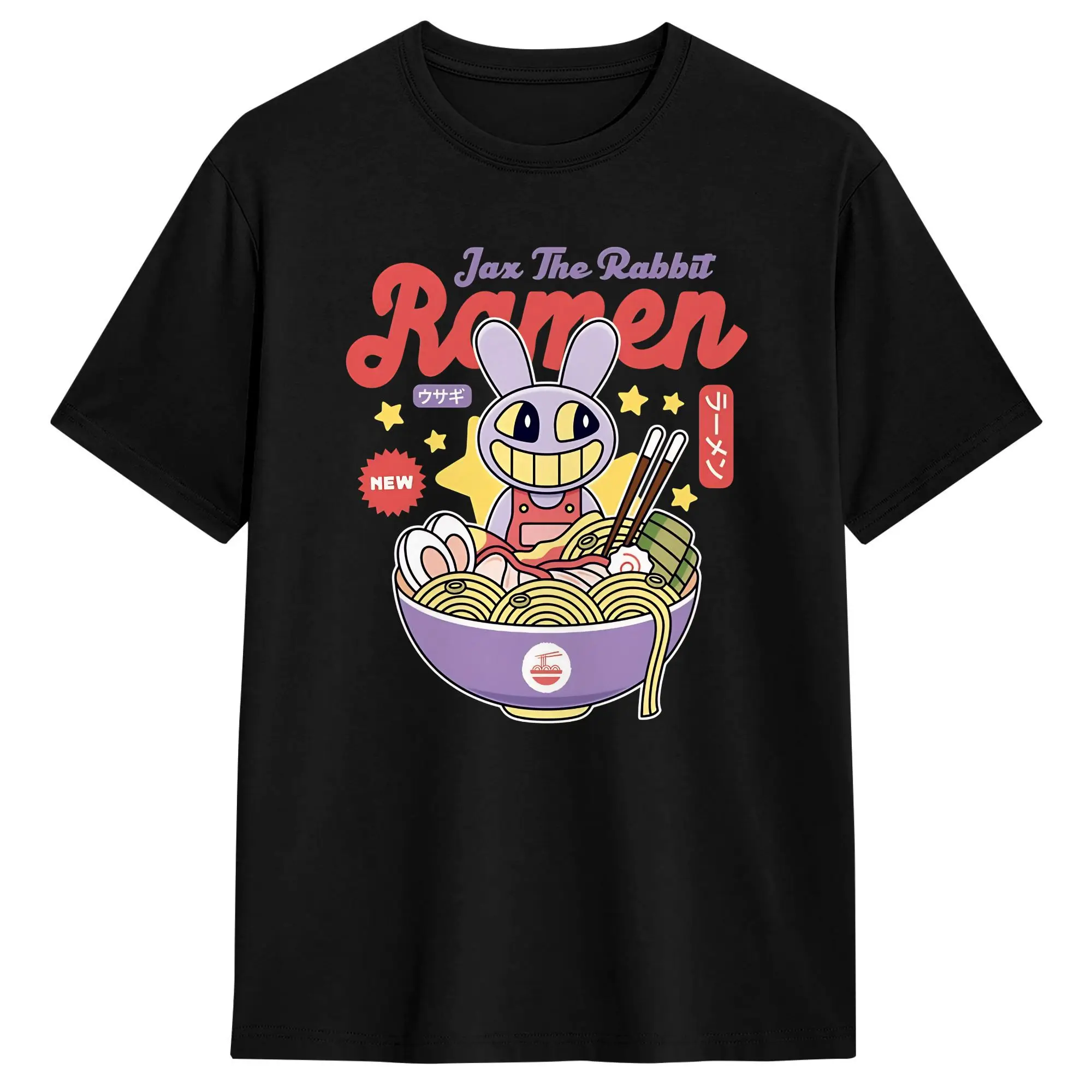 Fashion Amazing Circus Jax TADC T-Shirt Men Round Collar Cotton T Shirts Romen Rabbit Short Sleeve Tee Shirt 4XL 5XL 6XL Tops