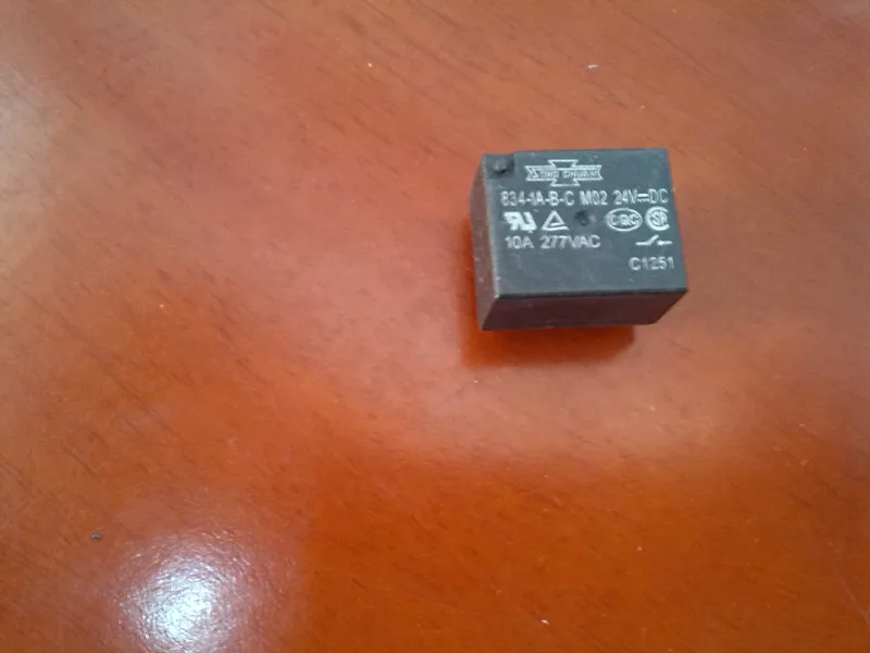 Free shipping  834-1A-B-C   12VDC    10PCS  As shown