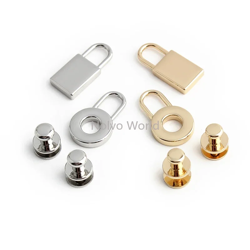 1/3/10Sets Silver,Gold Decoration Metal Turn Locks For Leather Bags Purse Handbag Shoulder Twist Lock Buckle Fitting Accessories