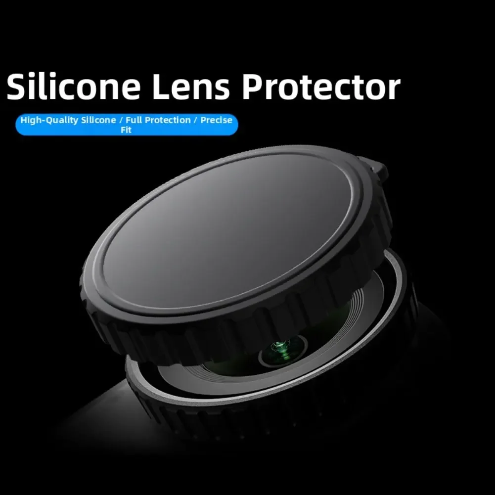 Lens Cover Cap For DJI OSMO-Nano Silicone Protector For Dust Scratches 3.4*3.1*0.5cm Lens Cover Cap Sports Action Video Cameras