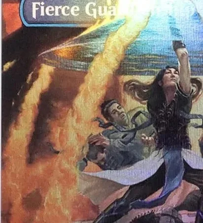

'Fierce Guardianship' High Custom TCG Magical Cards Game - Top Quality Proxy Playing Cards Gathering Board Game Trading Cards